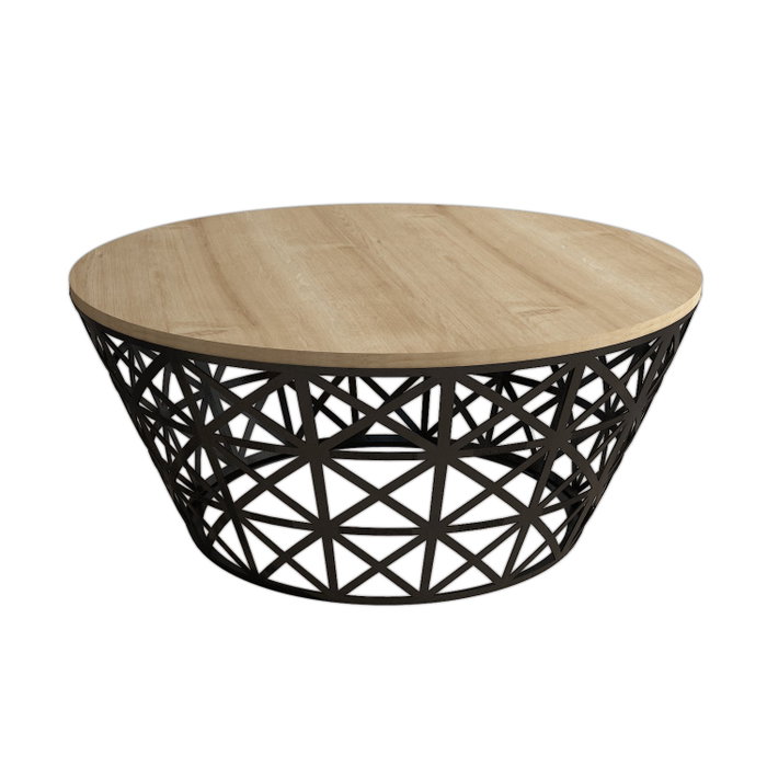 Hanah Home Stil Metal Ferforje - Oak Hanah Home Stil Metal Ferforje - Oak